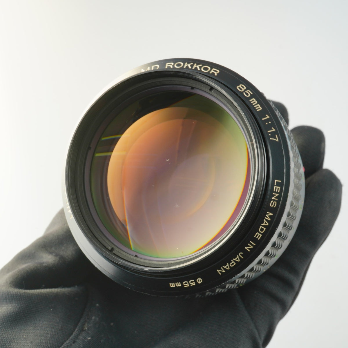 【Serviced】 MINOLTA MD ROKKOR 85mm F/1.7 単焦点レンズ