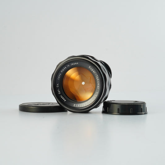 【Overhauled】 PENTAX Super Takumar 50mm F/1.4 (M42用) 単焦点レンズ
