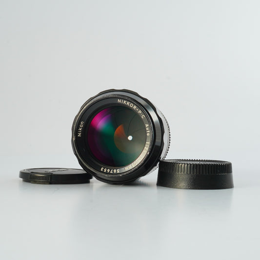 【Overhauled】 Nikon Ai改 NIKKOR-P.C Auto 105mm F/2.5 単焦点レンズ