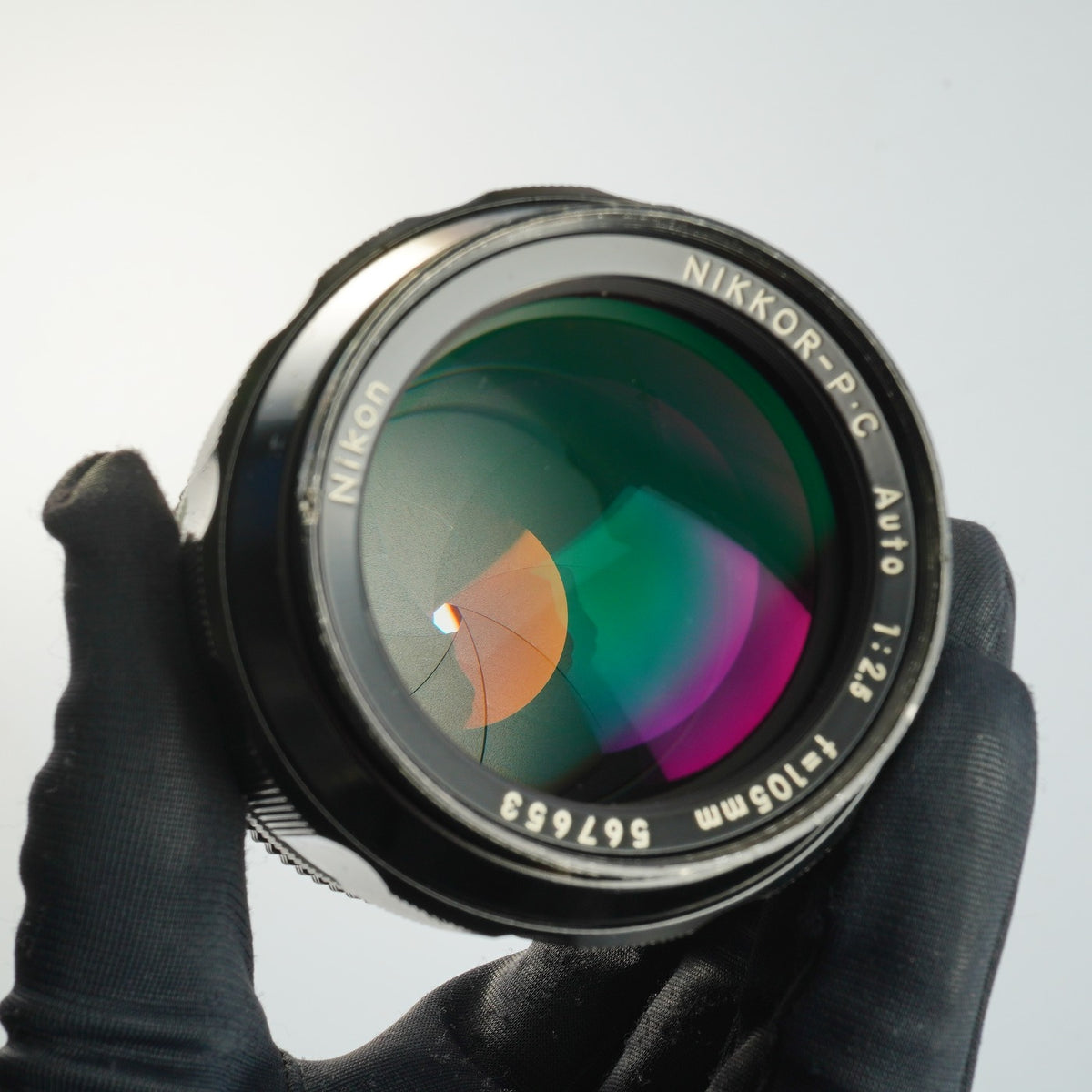 【Overhauled】 Nikon Ai改 NIKKOR-P.C Auto 105mm F/2.5 単焦点レンズ