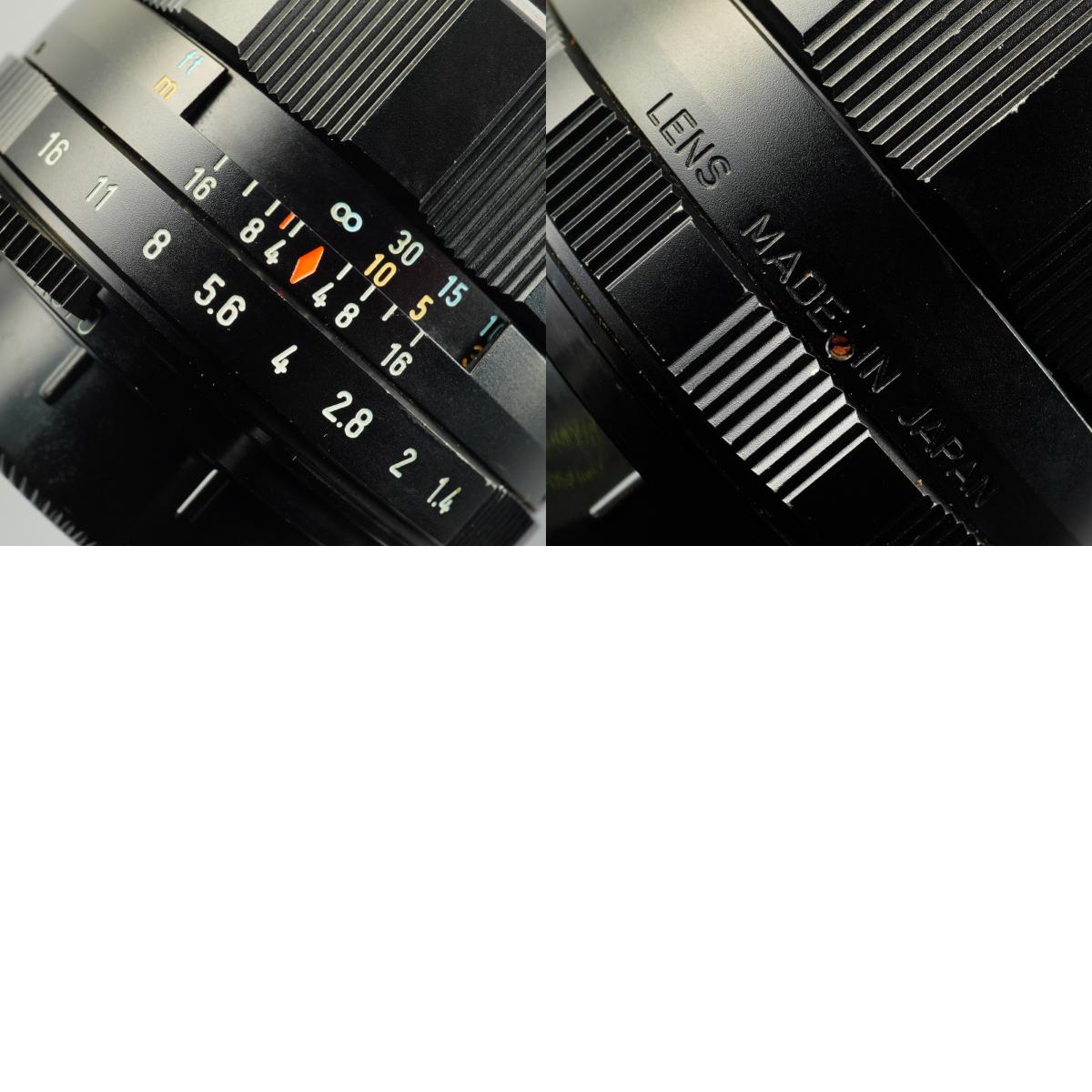 【Serviced】 PENTAX Super-Multi-Coated Takumar 50mm F/1.4 (M42用) 単焦点レンズ