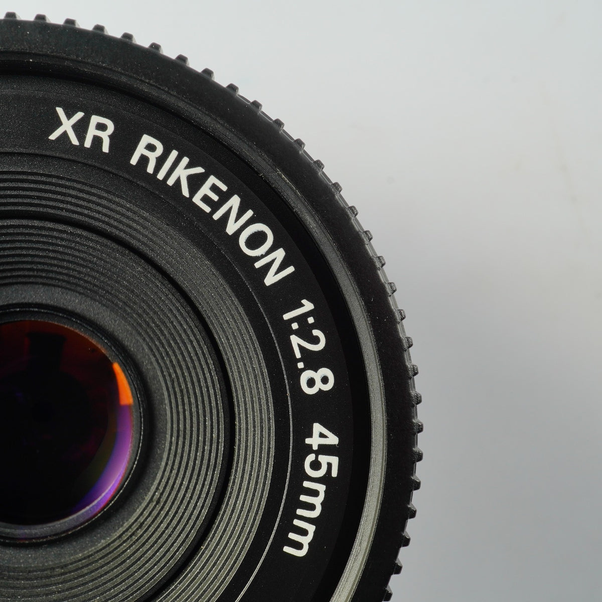 【Serviced】 Ricoh XR RIKENON 45mm F/2.8 (Pentax K用) 単焦点レンズ