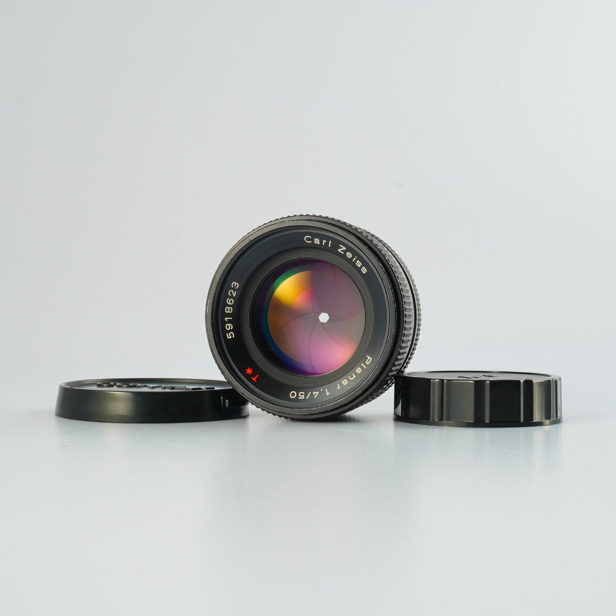 【Serviced】 CONTAX Carl Zeiss Planar T* 50mm F/1.4 AEJ 単焦点レンズ