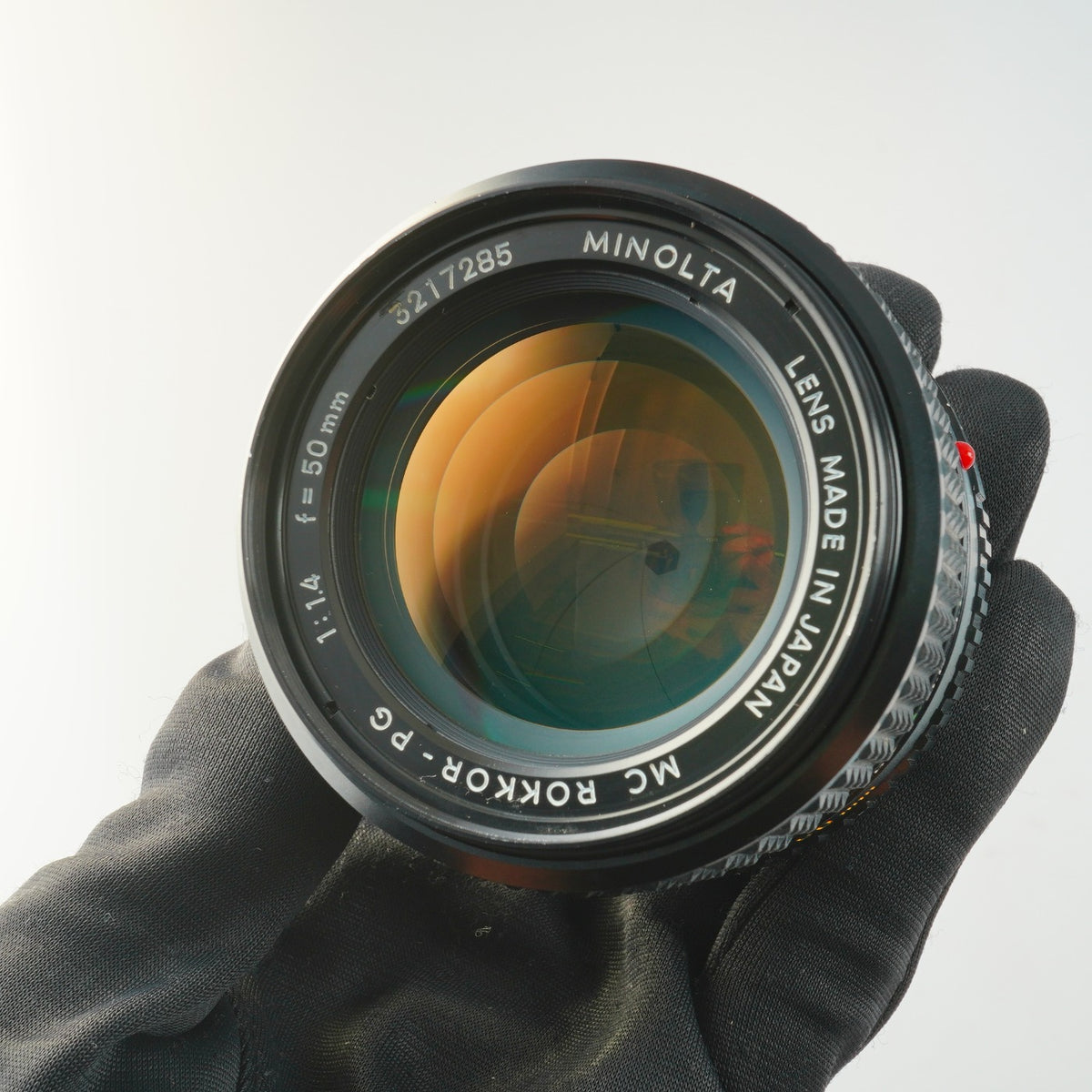 【Serviced】 MINOLTA MC ROKKOR PG 50mm F/1.4 単焦点レンズ