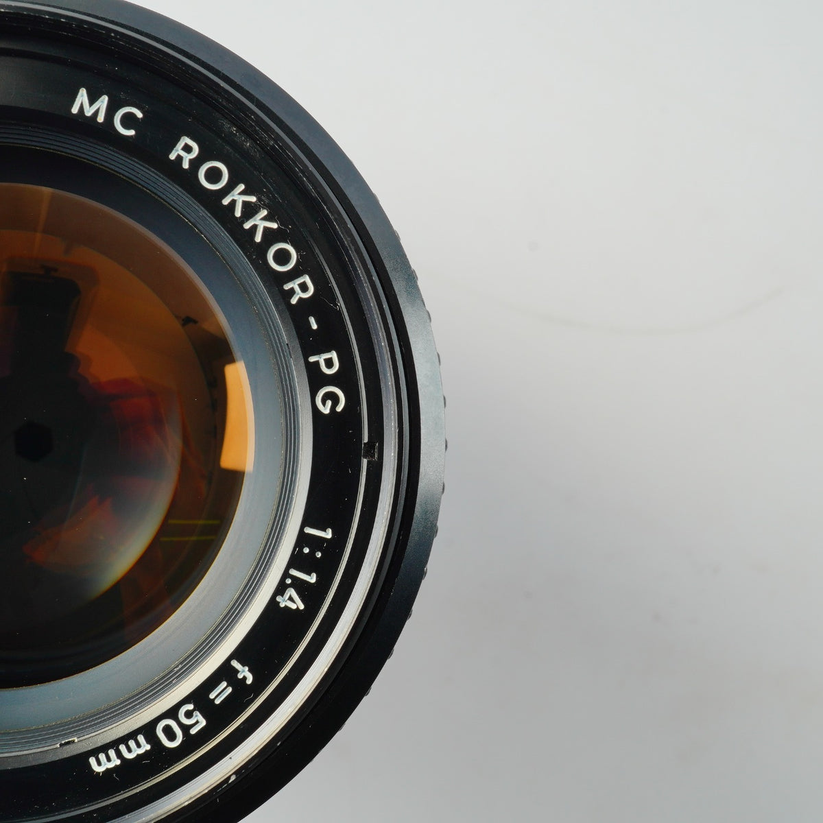 【Serviced】 MINOLTA MC ROKKOR PG 50mm F/1.4 単焦点レンズ