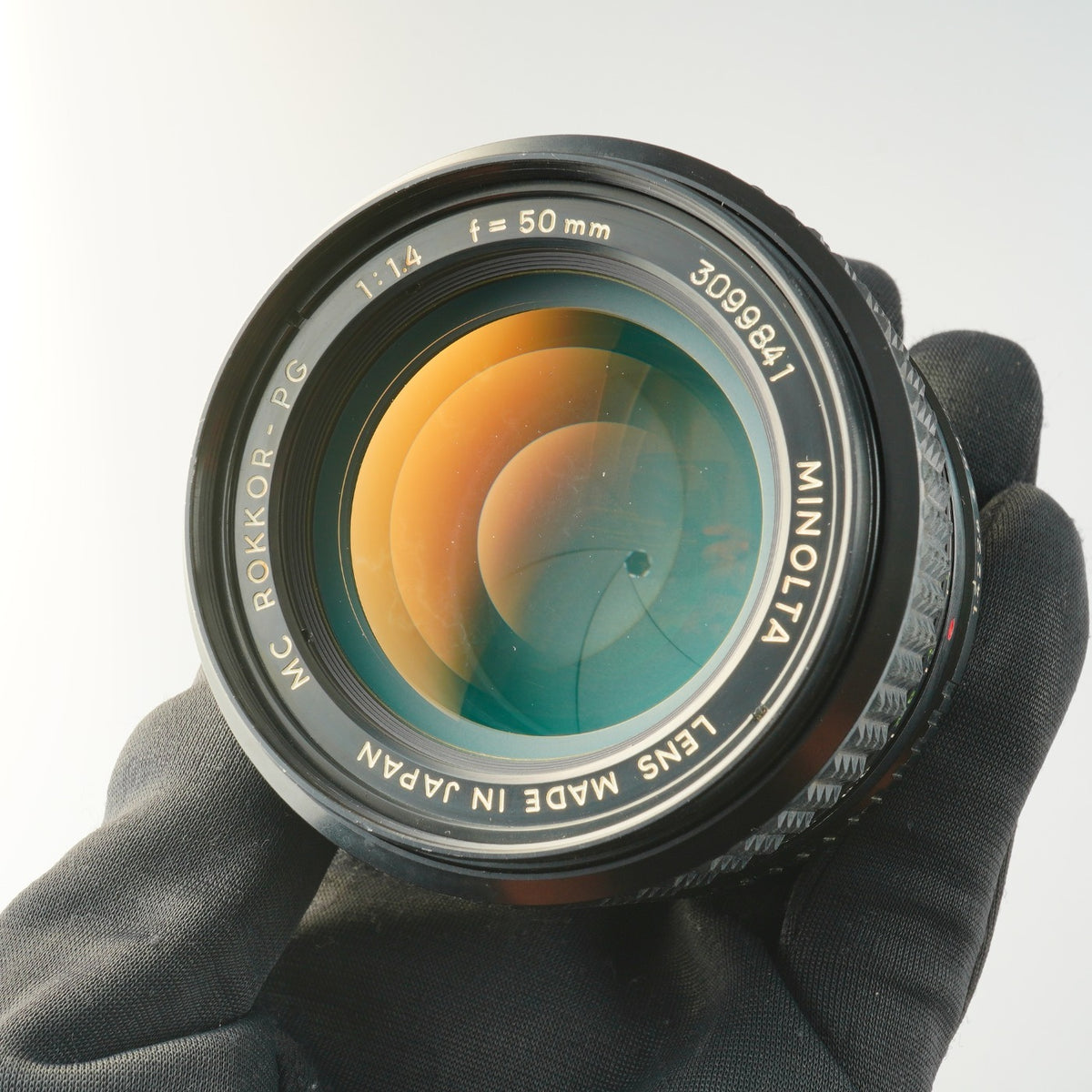 【Serviced】 MINOLTA MC ROKKOR PG 50mm F/1.4 単焦点レンズ