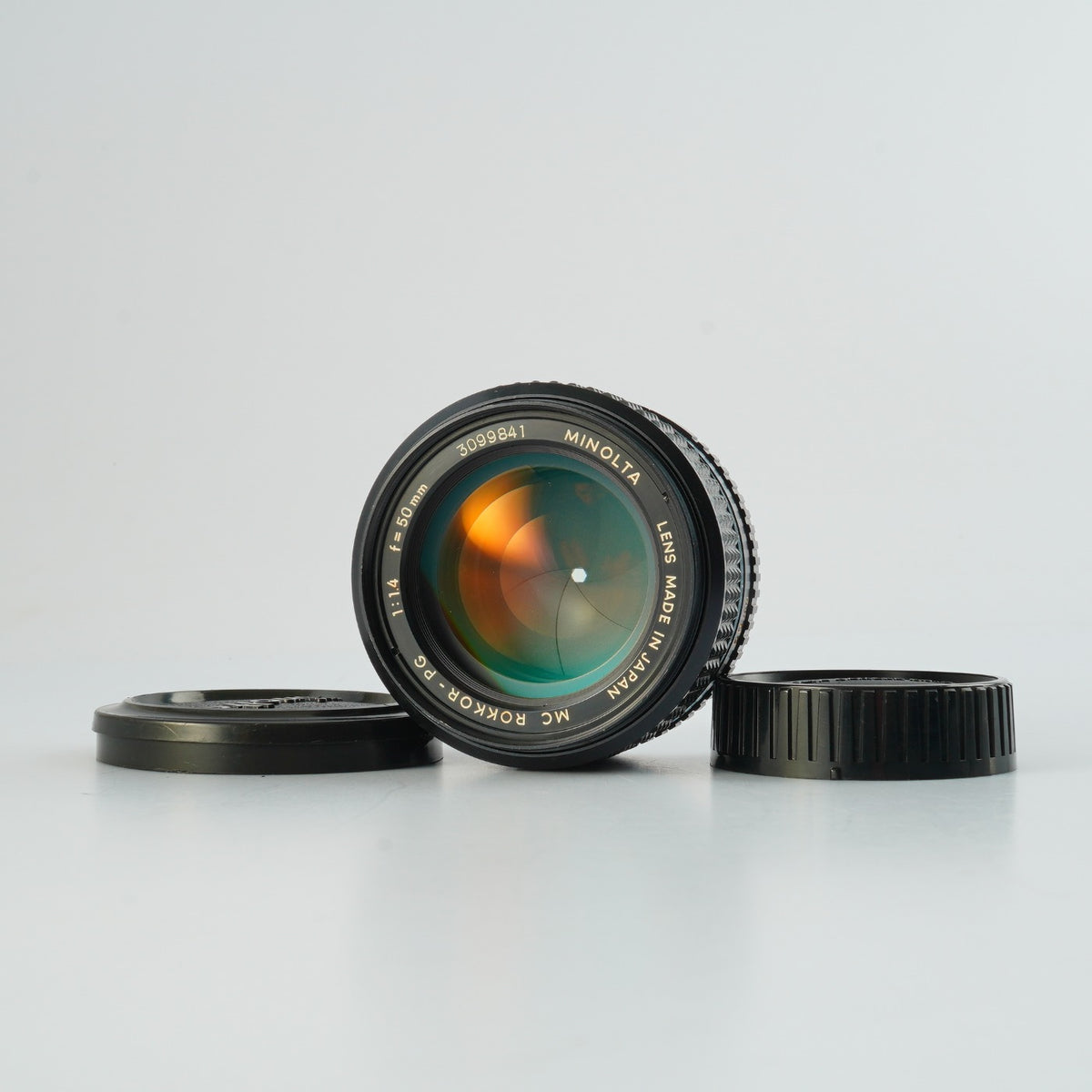 【Serviced】 MINOLTA MC ROKKOR PG 50mm F/1.4 単焦点レンズ