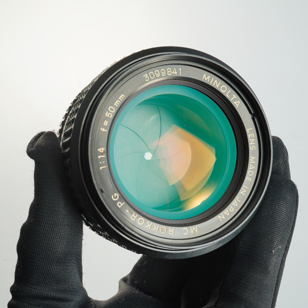 【Serviced】 MINOLTA MC ROKKOR PG 50mm F/1.4 単焦点レンズ
