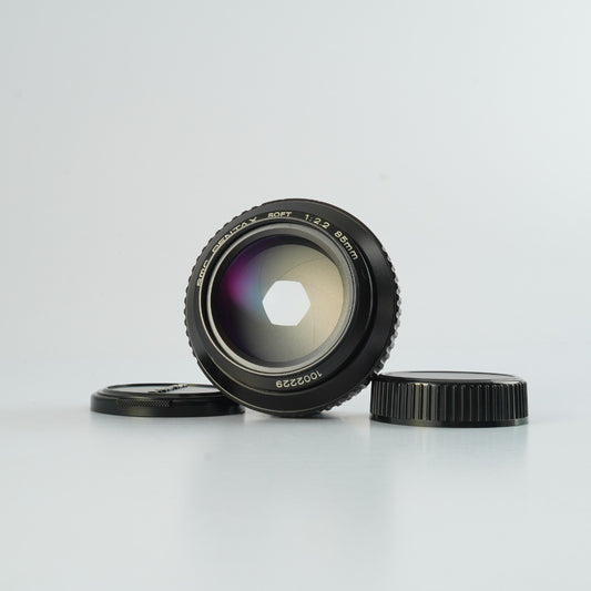 【Serviced】SMC PENTAX SOFT 85mm F/2.2 (Pentax K用) 単焦点レンズ
