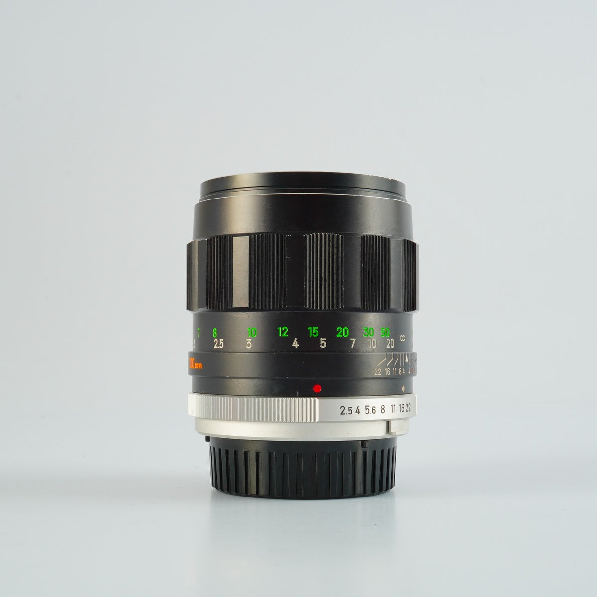【Serviced】 MINOLTA MC TELE ROKKOR PF 100mm F/2.5 単焦点レンズ