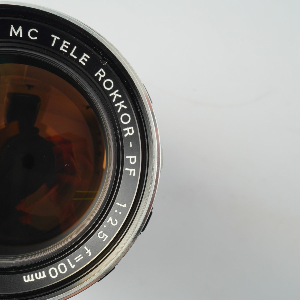 【Serviced】 MINOLTA MC TELE ROKKOR PF 100mm F/2.5 単焦点レンズ