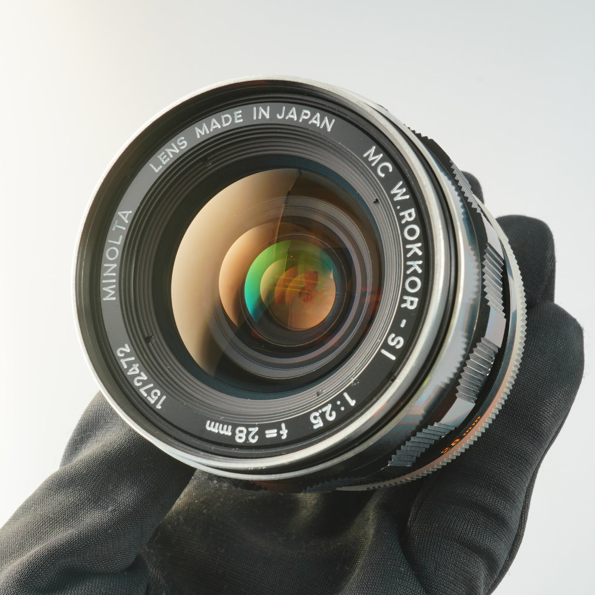 【Serviced】 MINOLTA MC W.Rokkor-SI 28mm F/2.5 単焦点レンズ