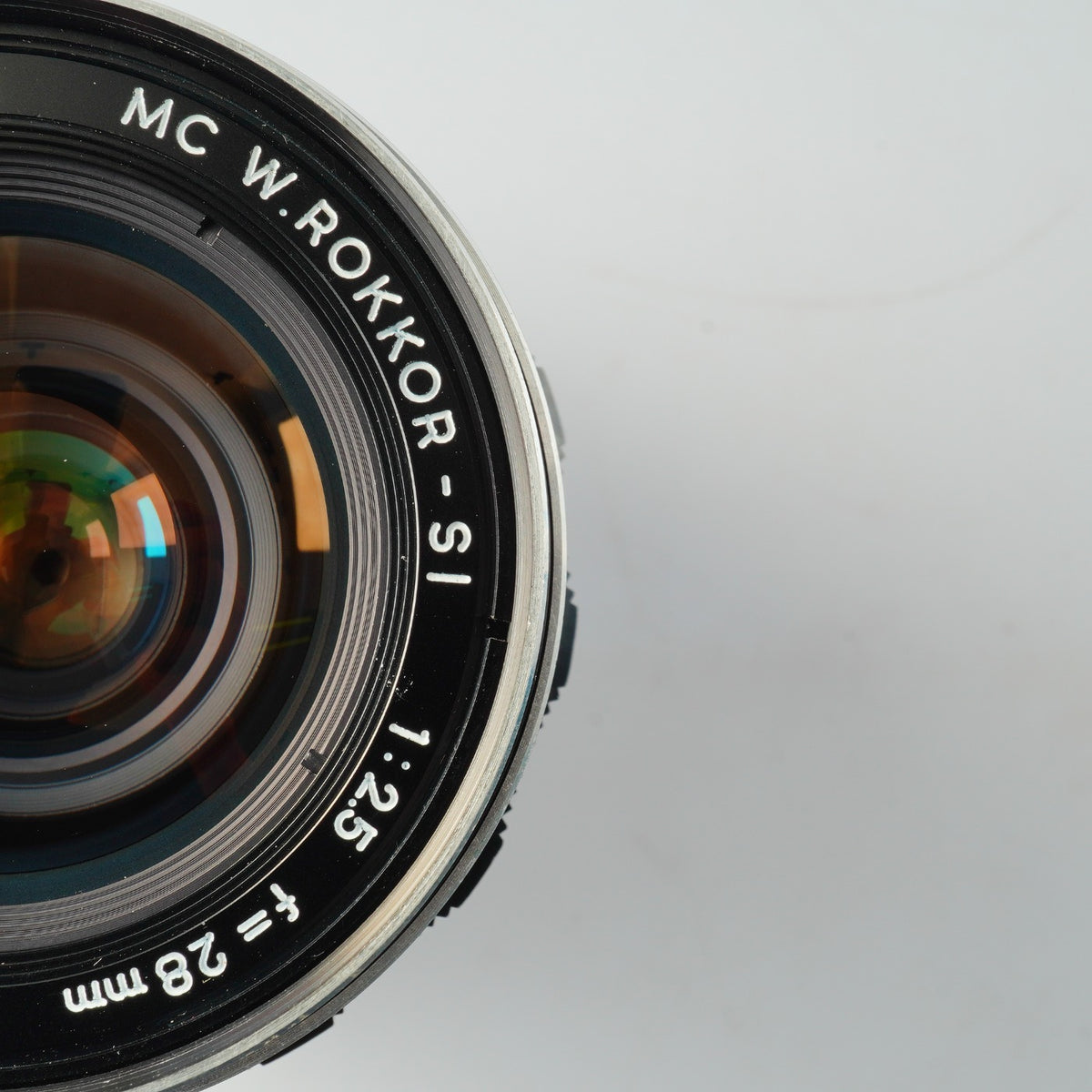 【Serviced】 MINOLTA MC W.Rokkor-SI 28mm F/2.5 単焦点レンズ