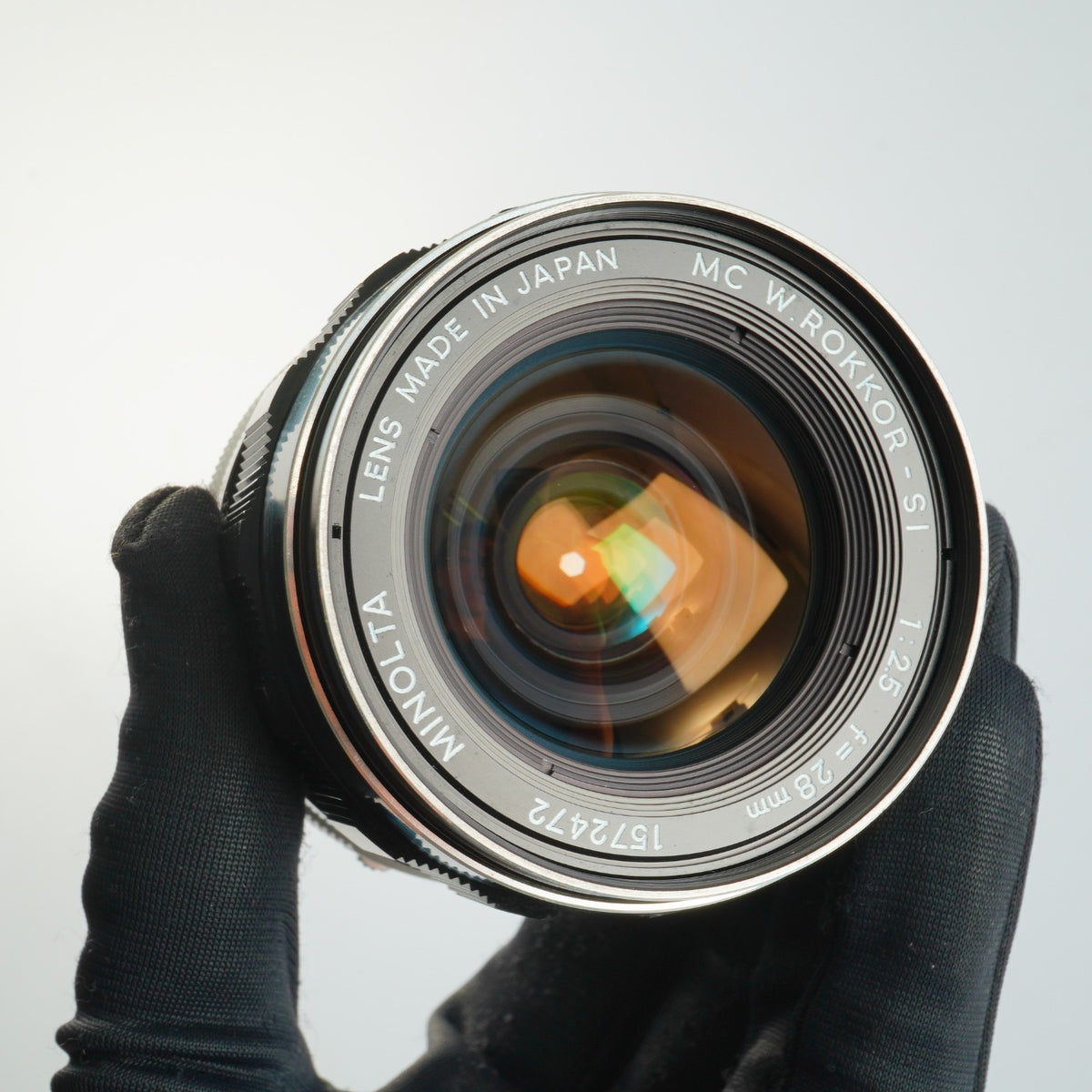 【Serviced】 MINOLTA MC W.Rokkor-SI 28mm F/2.5 単焦点レンズ
