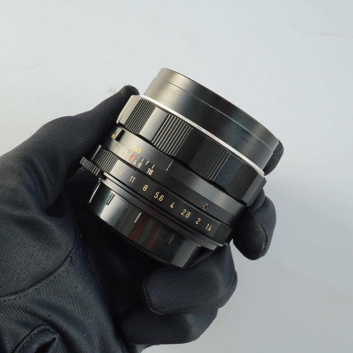 【Serviced】 PENTAX Super Takumar 50mm F/1.4 Yellow Thorium (M42用) 単焦点レンズ