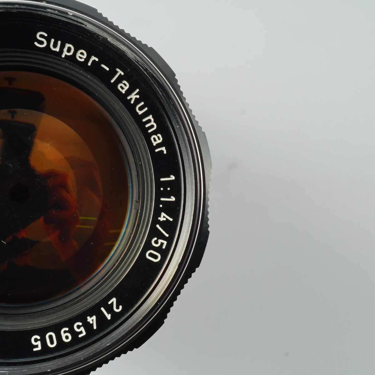 【Serviced】 PENTAX Super Takumar 50mm F/1.4 Yellow Thorium (M42用) 単焦点レンズ