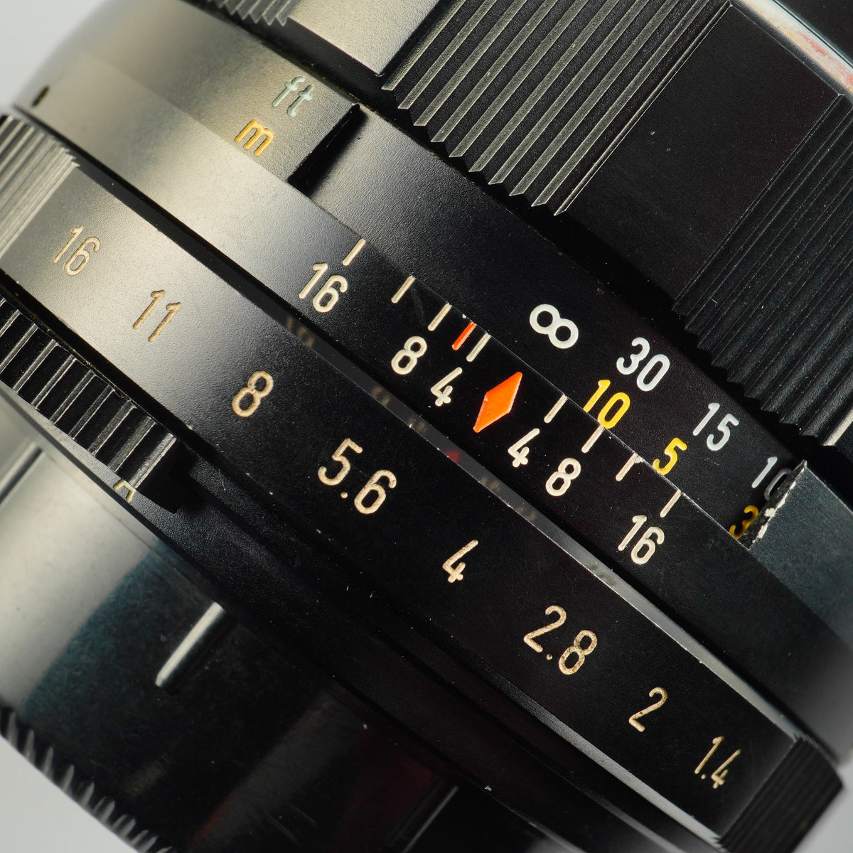 【Serviced】 PENTAX Super Takumar 50mm F/1.4 Yellow Thorium (M42用) 単焦点レンズ