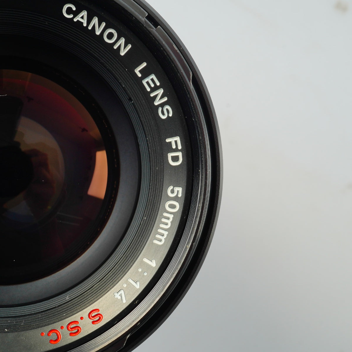 【Serviced】 Canon FD 50mm F/1.4 SSC s.s.c. "O" 単焦点レンズ