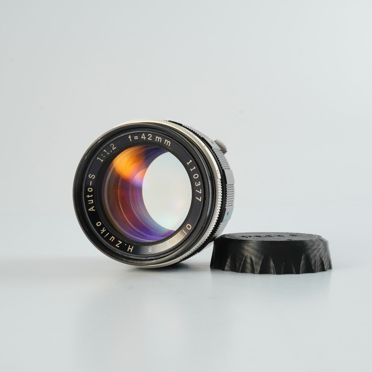 【Serviced】 OLYMPUS H.ZUIKO AUTO-S 42mm F/1.2 for PEN FT / FV / F 単焦点レンズ