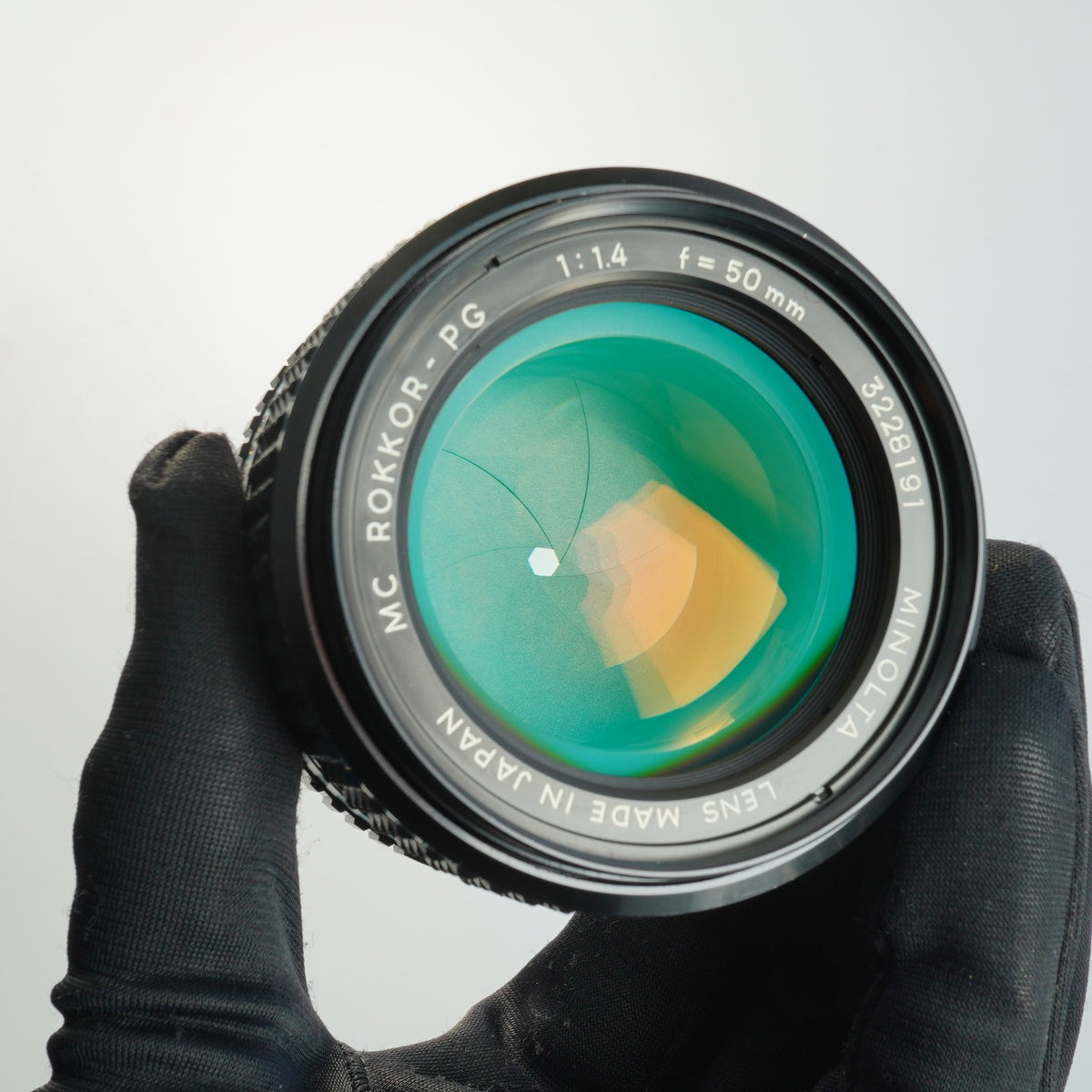 【Serviced】 MINOLTA MC ROKKOR PG 50mm F/1.4 単焦点レンズ
