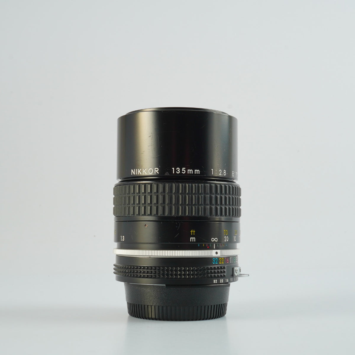 【Serviced】 Nikon Ai NIKKOR 135mm F/2.8 単焦点レンズ