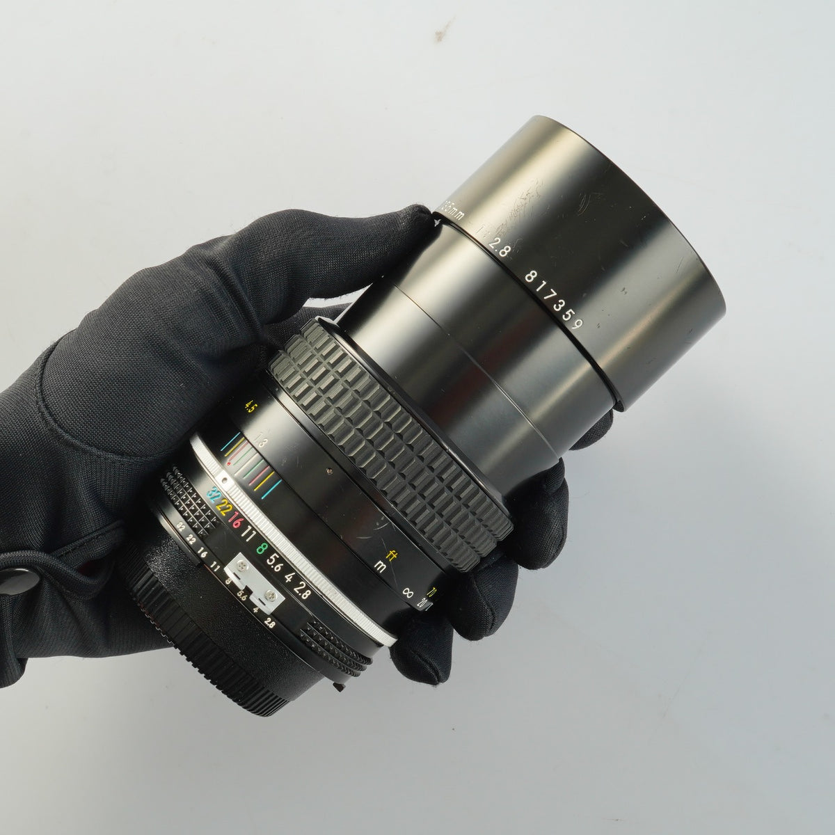 【Serviced】 Nikon Ai NIKKOR 135mm F/2.8 単焦点レンズ