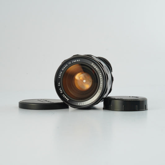 【Serviced】 PENTAX Super Takumar 35mm F/2 (M42用) 単焦点レンズ