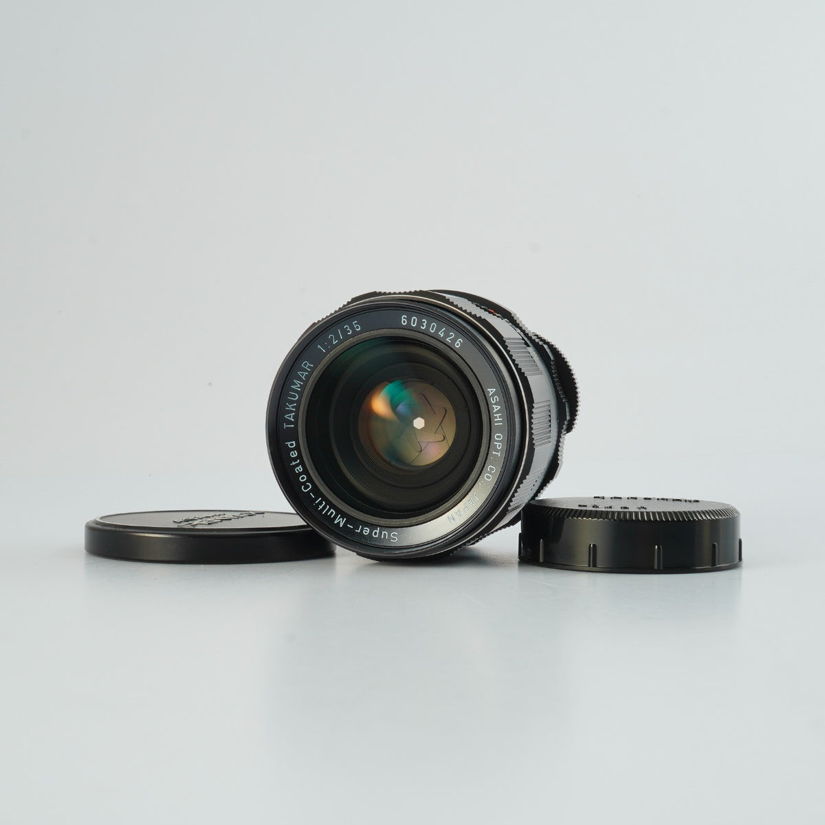 【Serviced】 PENTAX Super-Multi-Coated TAKUMAR 35mm F/2 (M42用) 単焦点レンズ