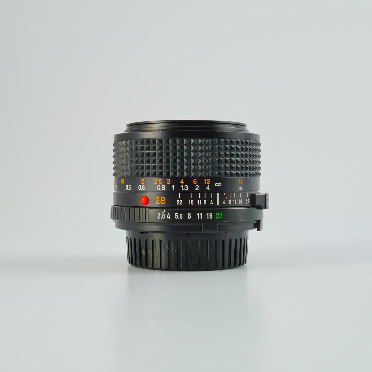 【Serviced】 MINOLTA New MD 28mm F/2.8 単焦点レンズ