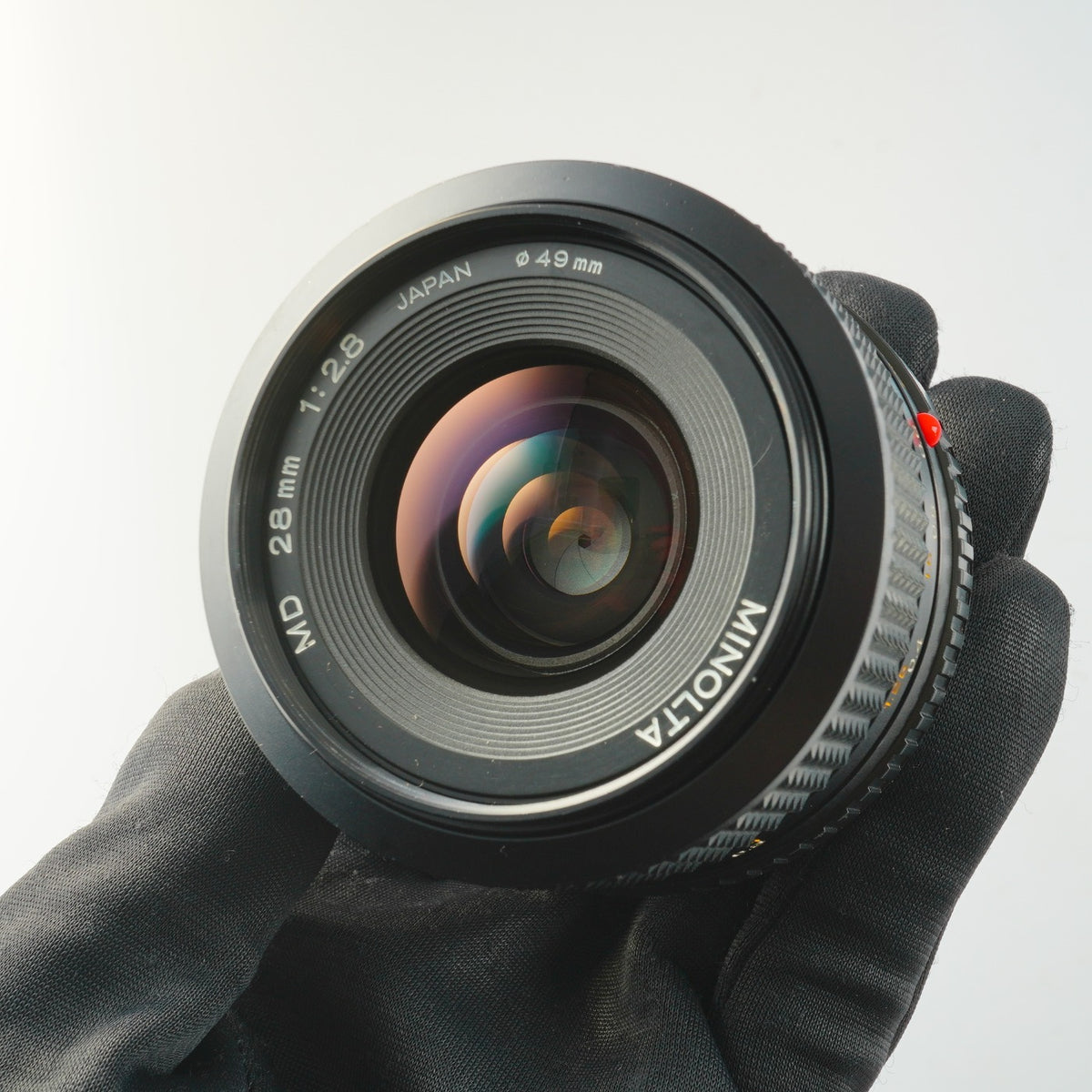 【Serviced】 MINOLTA New MD 28mm F/2.8 単焦点レンズ