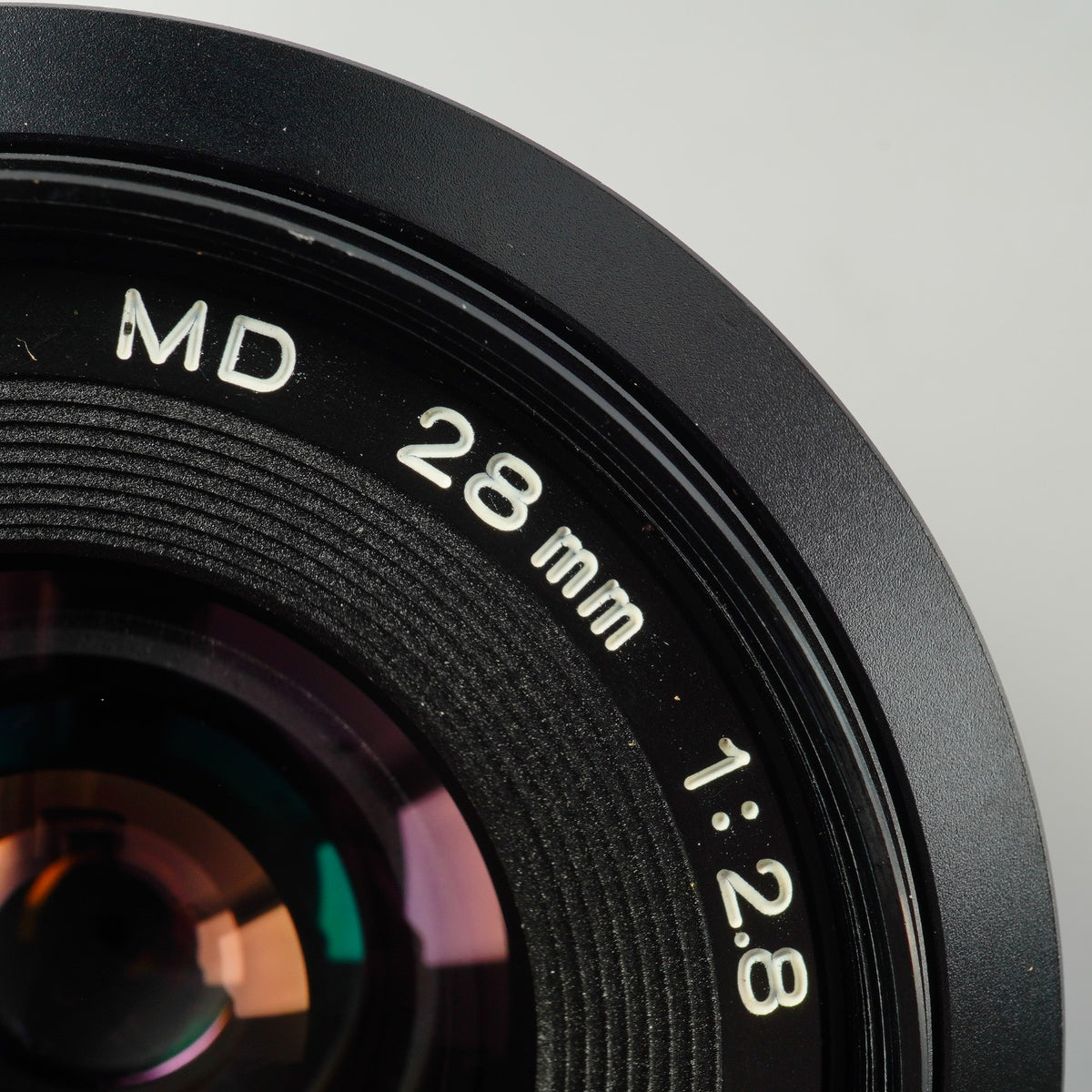 【Serviced】 MINOLTA New MD 28mm F/2.8 単焦点レンズ