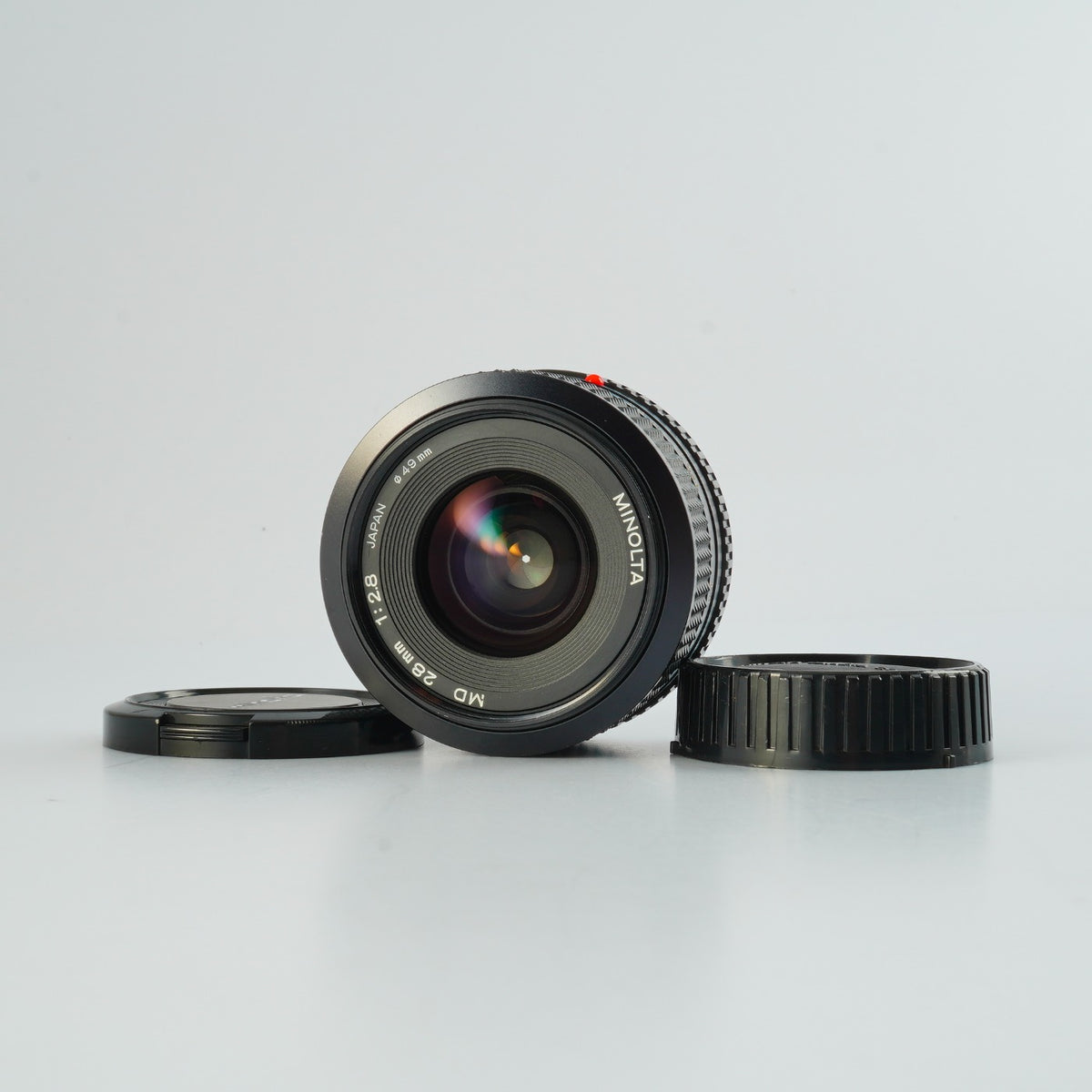【Serviced】 MINOLTA New MD 28mm F/2.8 単焦点レンズ