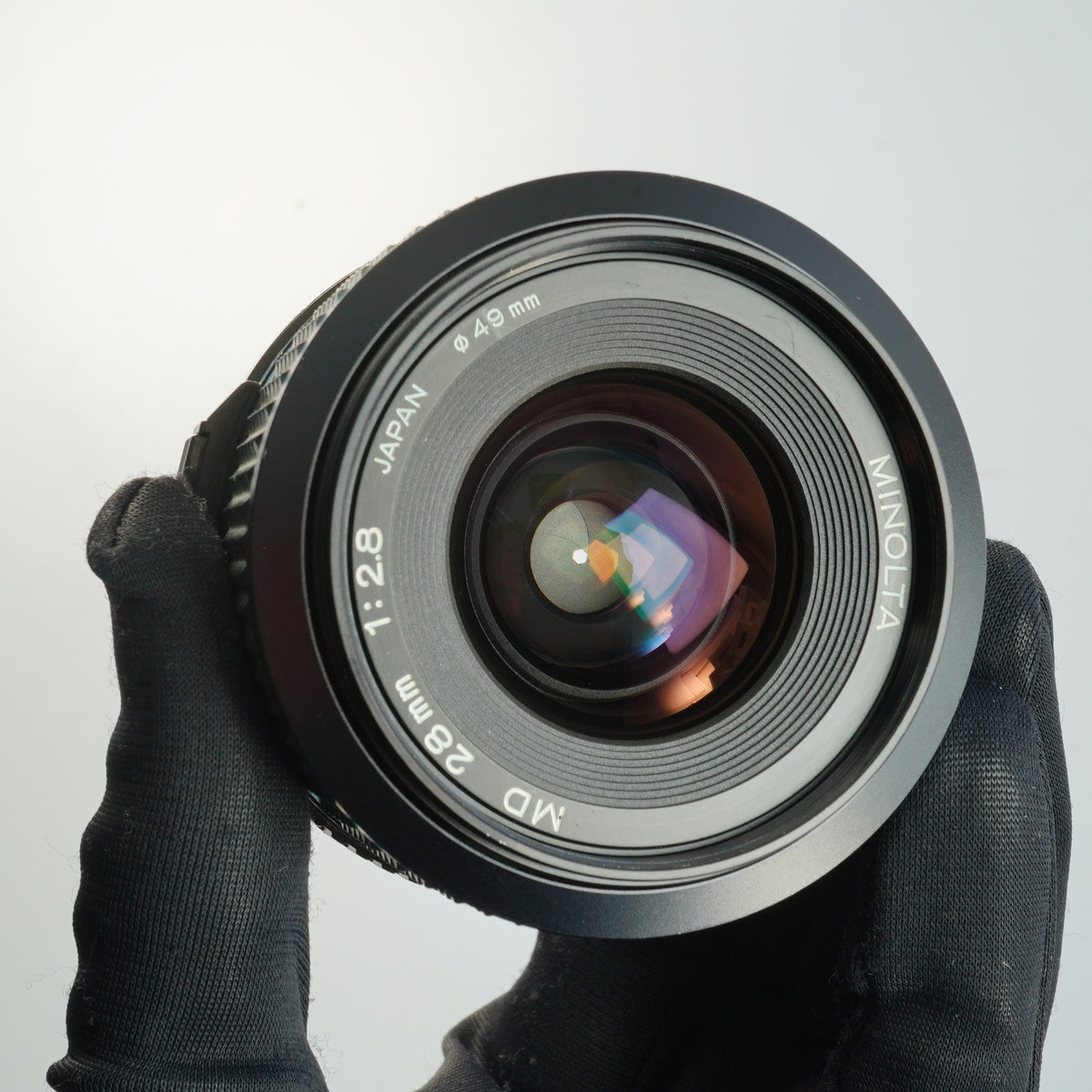 【Serviced】 MINOLTA New MD 28mm F/2.8 単焦点レンズ