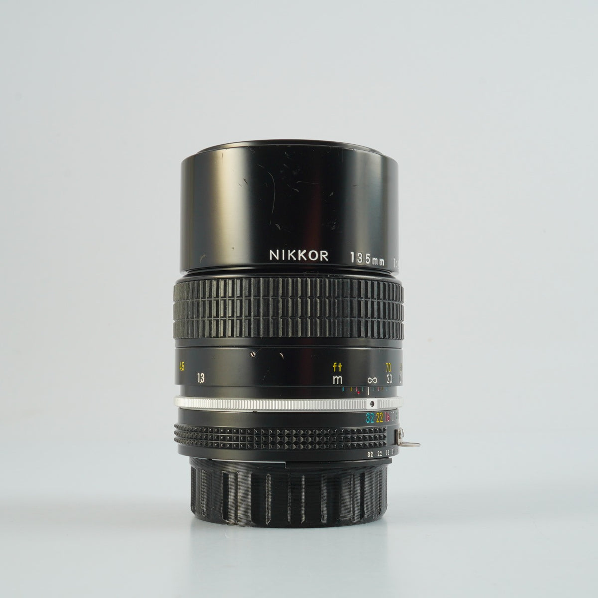 【Serviced】 Nikon Ai Nikkor 135mm F/2.8 単焦点レンズ