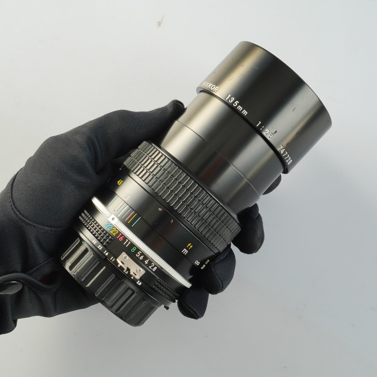 【Serviced】 Nikon Ai Nikkor 135mm F/2.8 単焦点レンズ