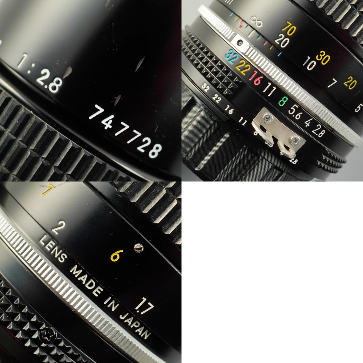 【Serviced】 Nikon Ai Nikkor 135mm F/2.8 単焦点レンズ