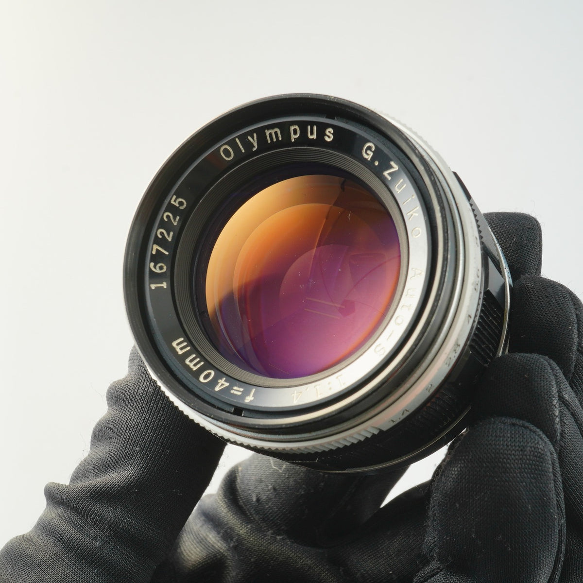 【Serviced】 OLYMPUS G.ZUIKO AUTO-S 40mm F/1.4 for PEN FT / FV / F 単焦点レンズ