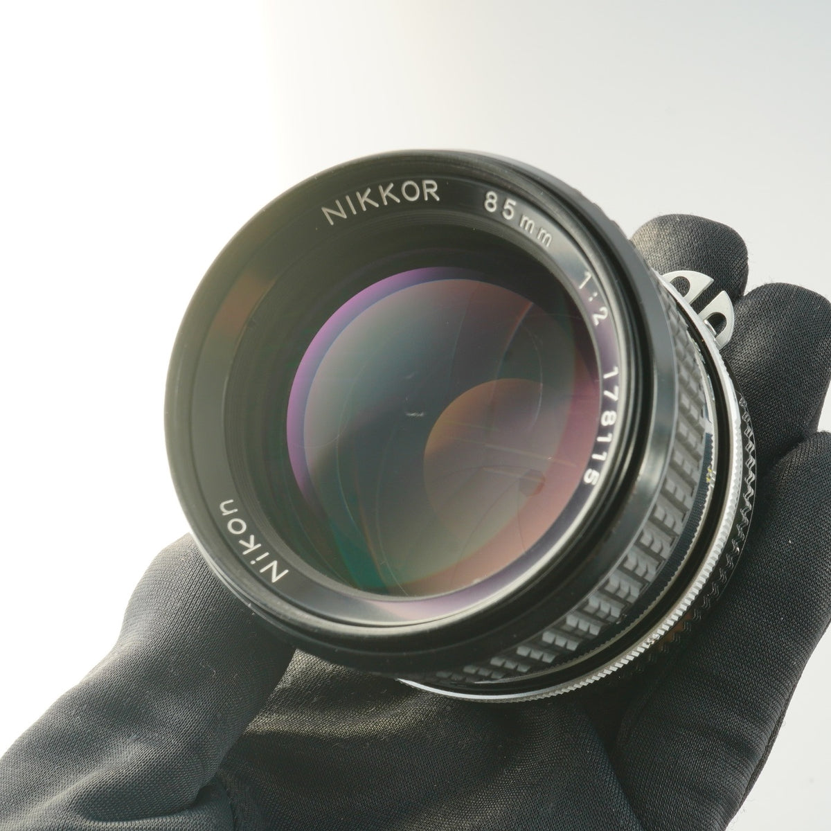 【Serviced】 Nikon Ai NIKKOR 85mm F/2 単焦点レンズ