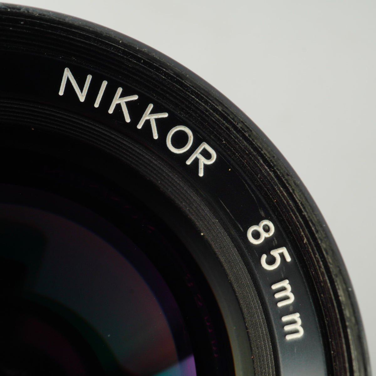 【Serviced】 Nikon Ai NIKKOR 85mm F/2 単焦点レンズ