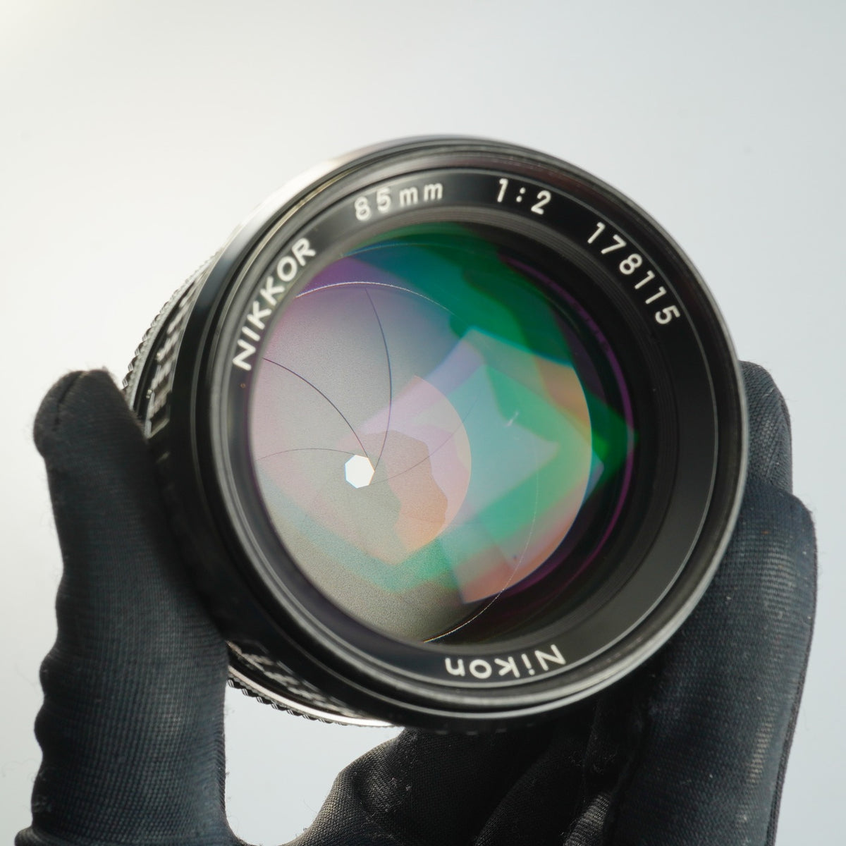 【Serviced】 Nikon Ai NIKKOR 85mm F/2 単焦点レンズ