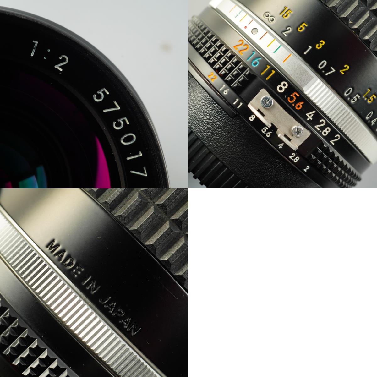 【Serviced】 Nikon Ai-S NIKKOR 28mm F/2 単焦点レンズ