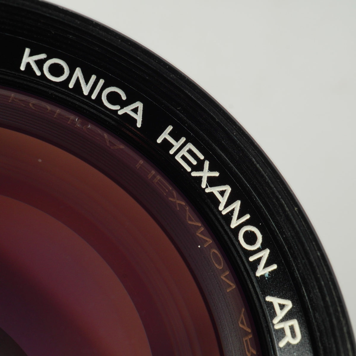 Konica Hexanon AR 85mm F/1.8 単焦点レンズ