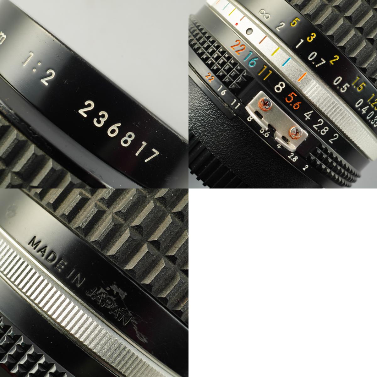 【Serviced】 Nikon Ai-S NIKKOR 24mm F/2 単焦点レンズ