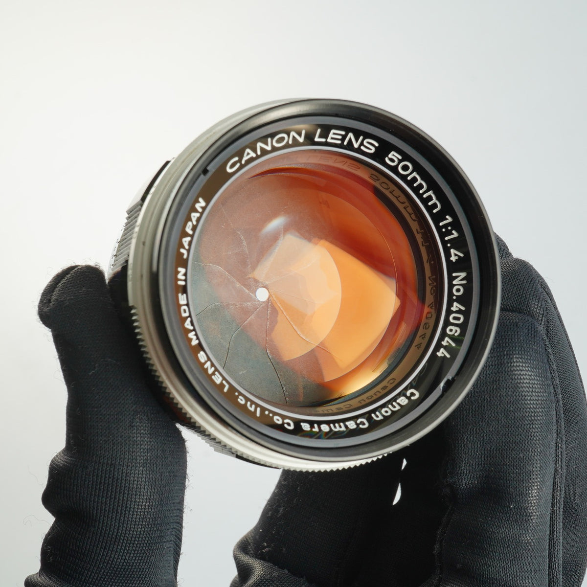 【Serviced】 Canon 50mm F/1.4 LTM 単焦点レンズ