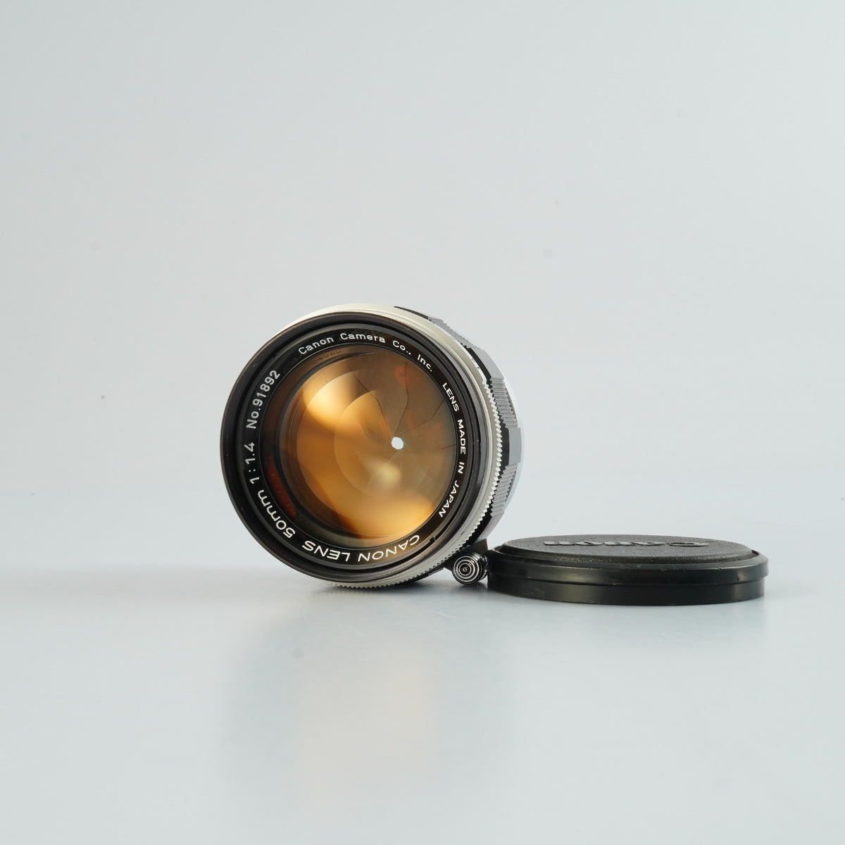 【Serviced】 Canon 50mm F/1.4 LTM 単焦点レンズ