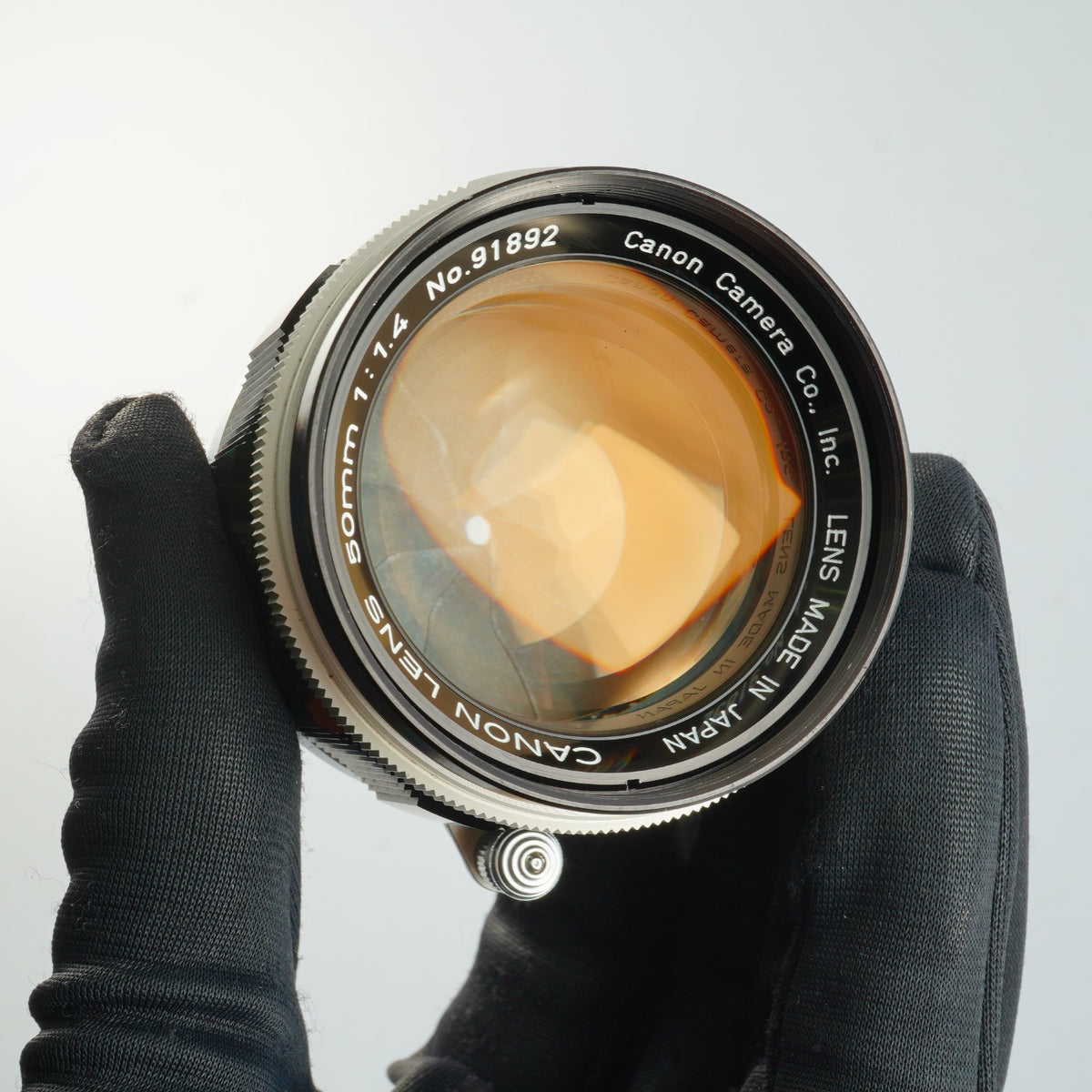 【Serviced】 Canon 50mm F/1.4 LTM 単焦点レンズ