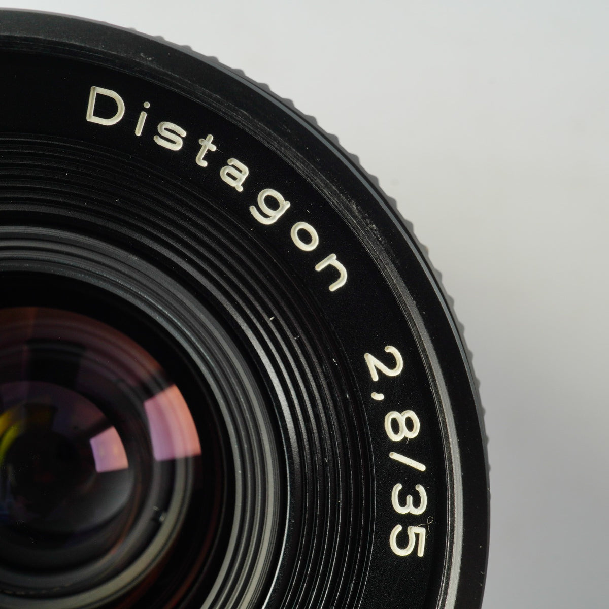 【Serviced】 CONTAX Carl Zeiss Distagon T* 35mm F/2.8 MMJ 単焦点レンズ