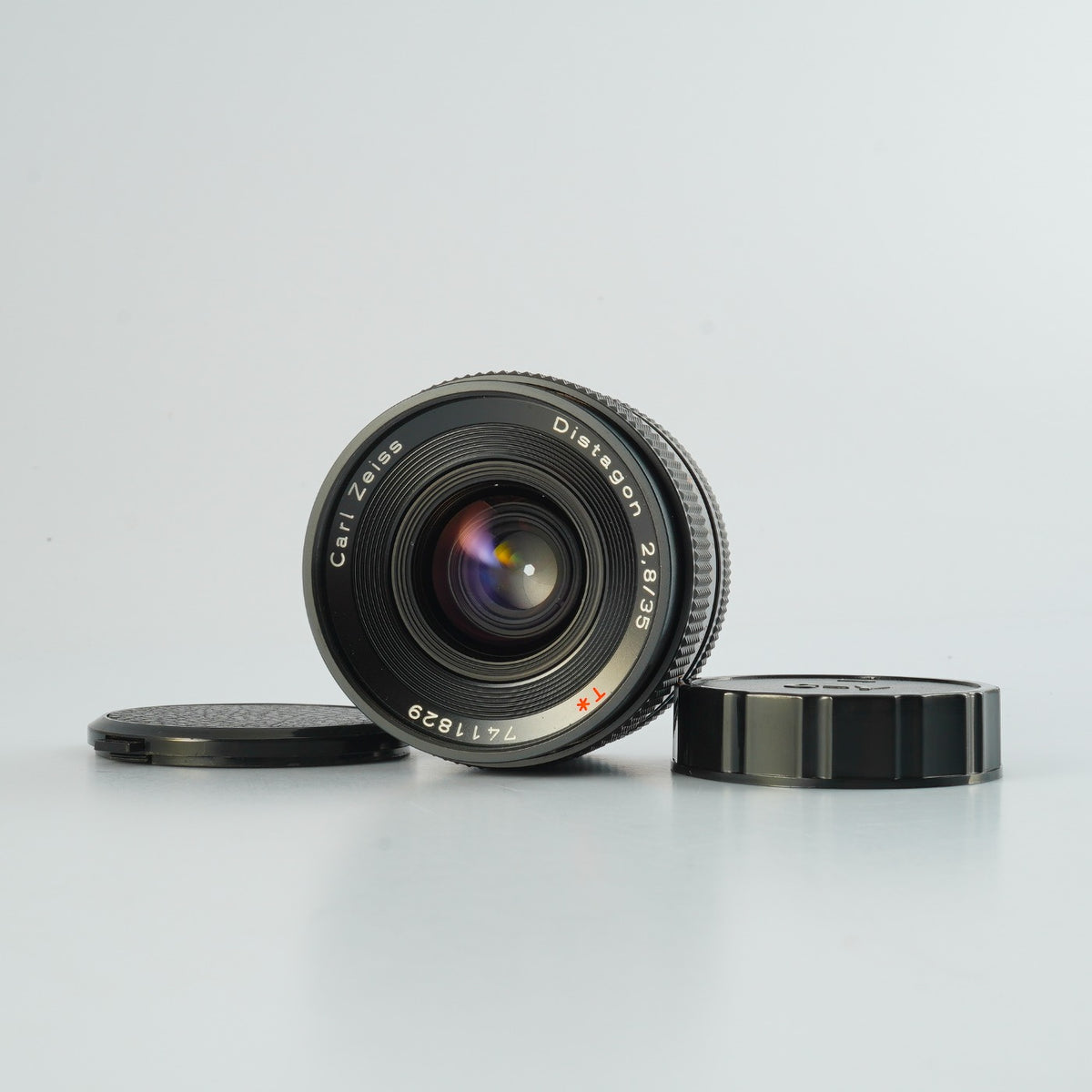 【Serviced】 CONTAX Carl Zeiss Distagon T* 35mm F/2.8 MMJ 単焦点レンズ