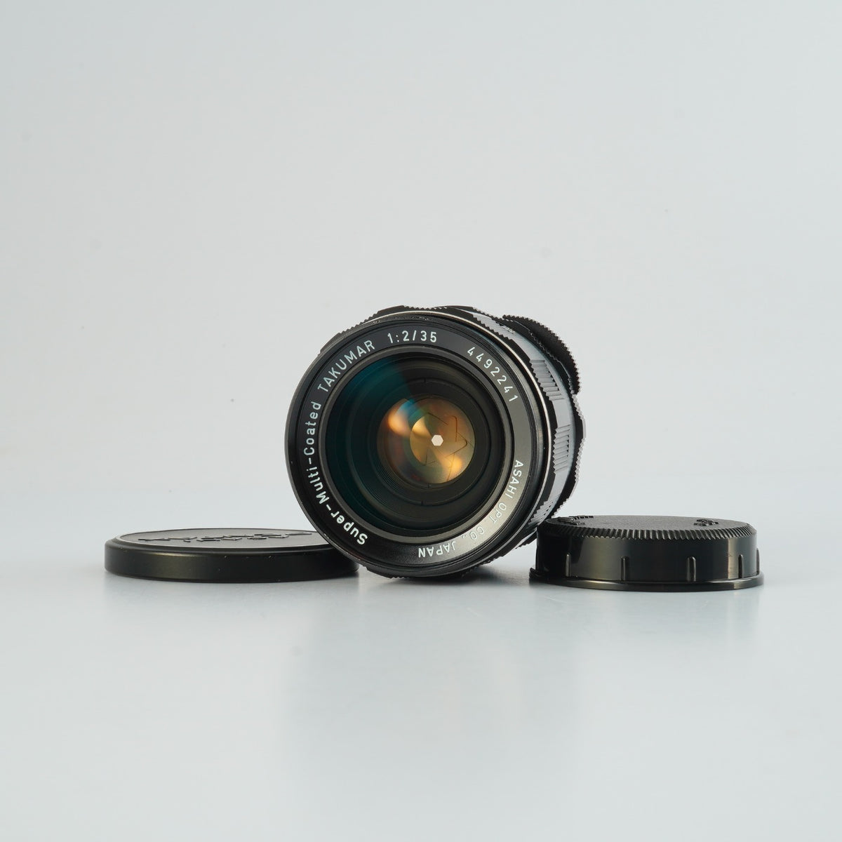 【Serviced】 PENTAX Super-Multi-Coated TAKUMAR 35mm F/2 (M42用) 単焦点レンズ