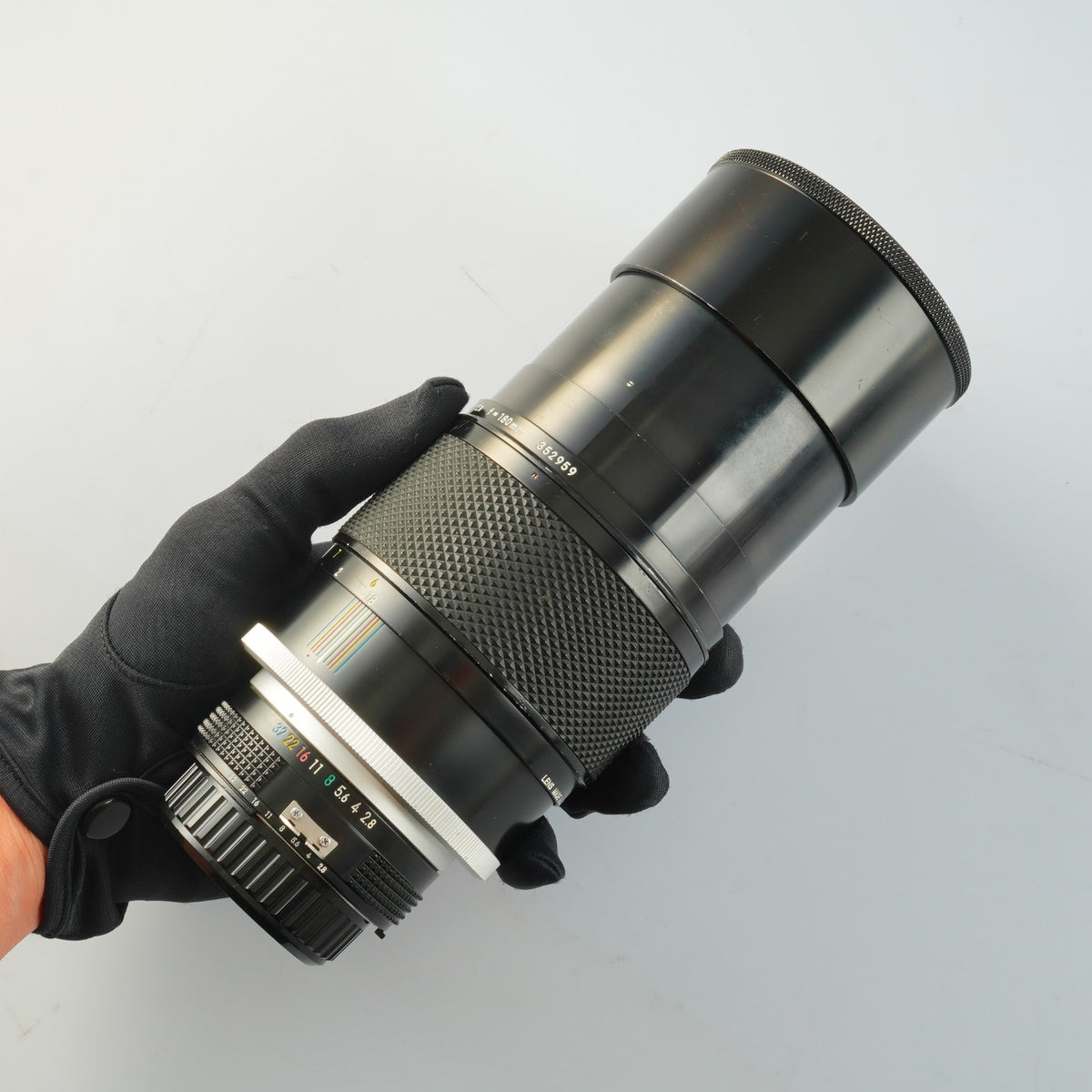【Serviced】 Nikon Ai改 NIKKOR-P.C Auto 180mm F/2.8 単焦点レンズ